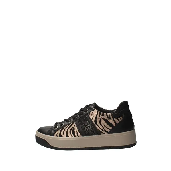 SNEAKER IGI&CO DONNA NAPPA ZEBRATA NERO 8172600