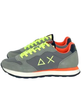 SNEAKERS GRIGIE Z33102 TOM SOLID FLUO