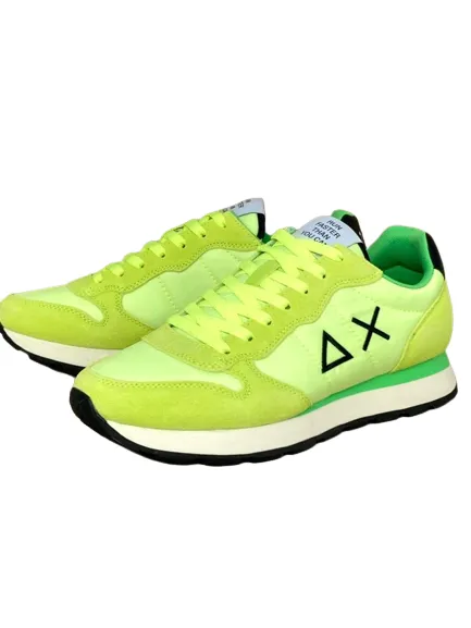 SNEAKERS UOMO GIALLO FLUO Z33101 TOM SOLID NYLON