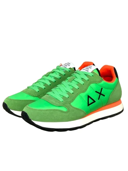 SNEAKERS UOMO VERDE FLUO Z33101 TOM SOLID NYLON