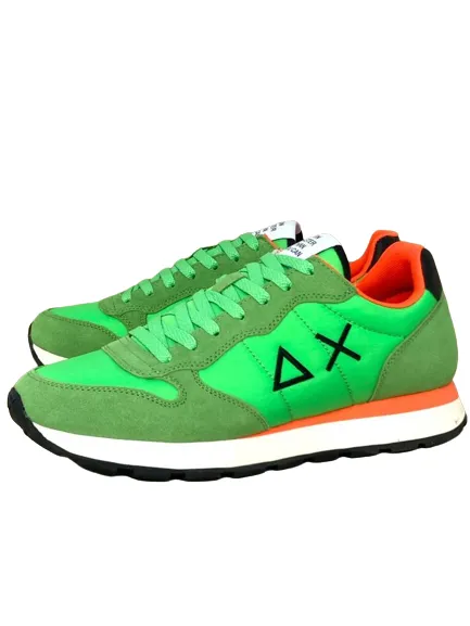 SNEAKERS UOMO VERDE FLUO Z33101 TOM SOLID NYLON