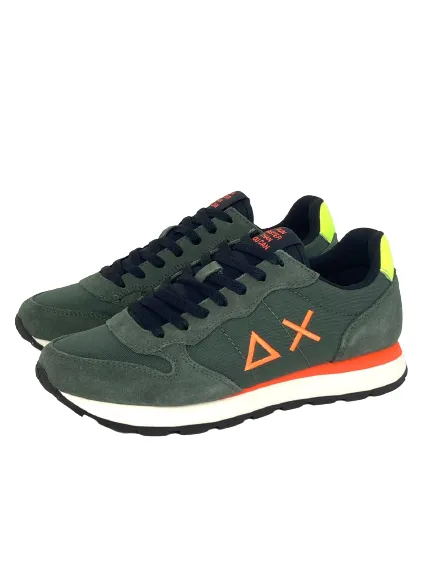 SNEAKERS UOMO VERDE Z42102 TOM FLUO