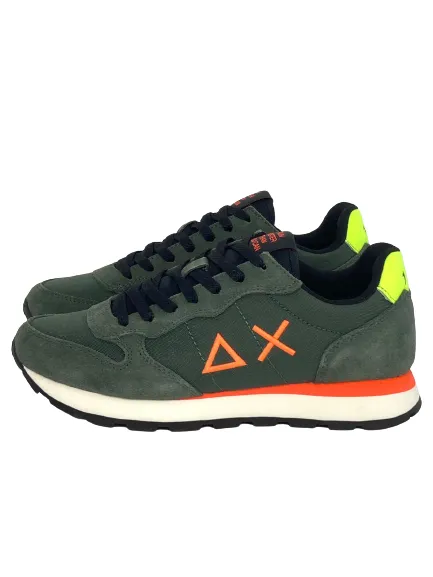 SNEAKERS UOMO VERDE Z42102 TOM FLUO