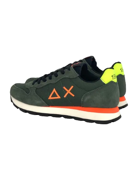 SNEAKERS UOMO VERDE Z42102 TOM FLUO