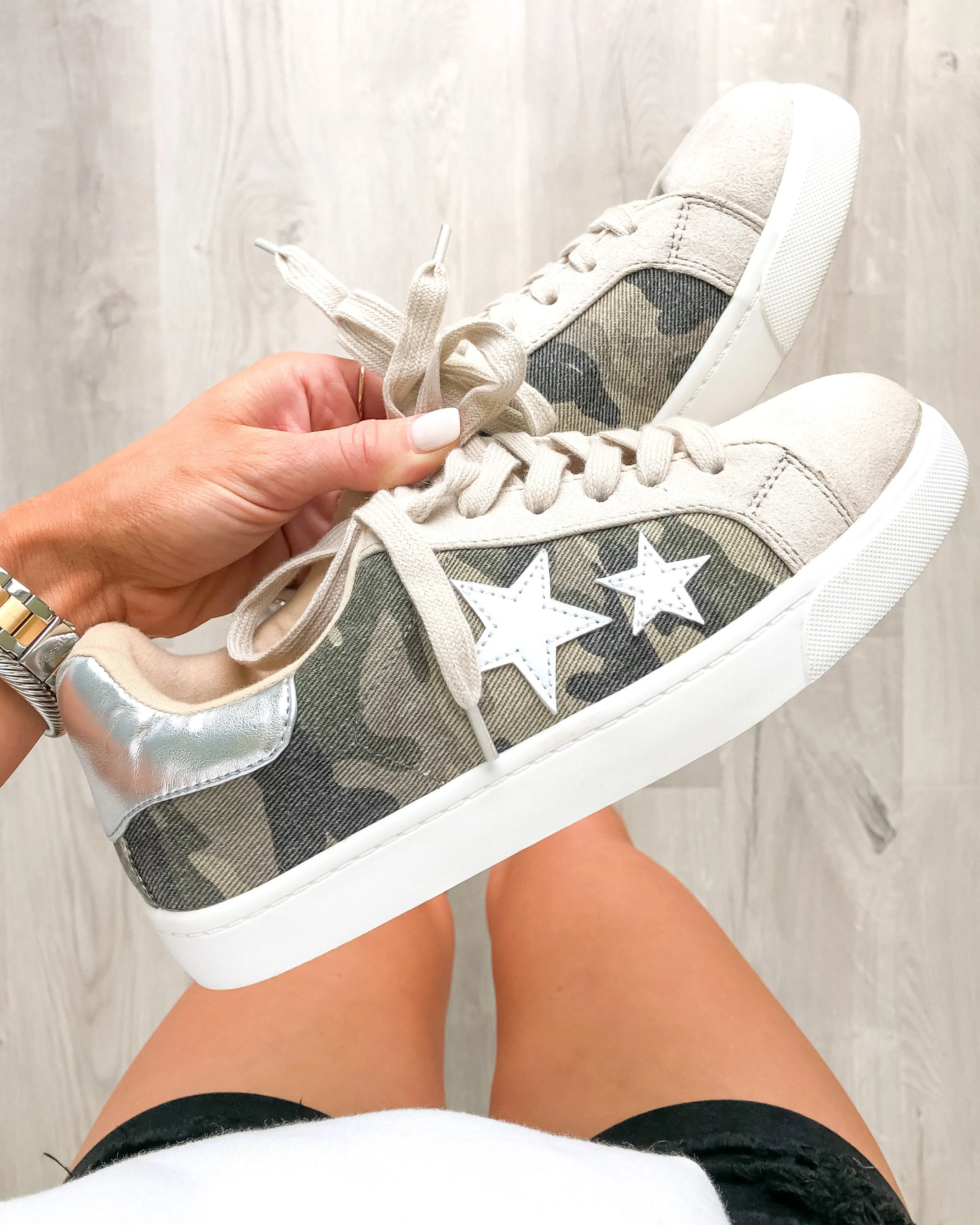 Soda Wander Sneakers- Camo Multi