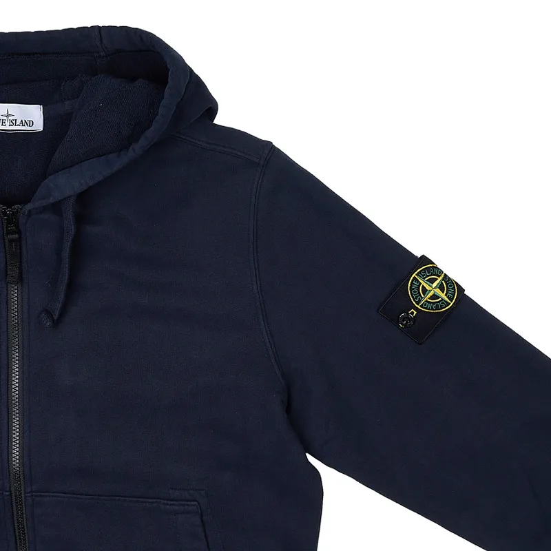 STONE ISLAND  |Street Style Long Sleeves Plain Cotton Logo Hoodies