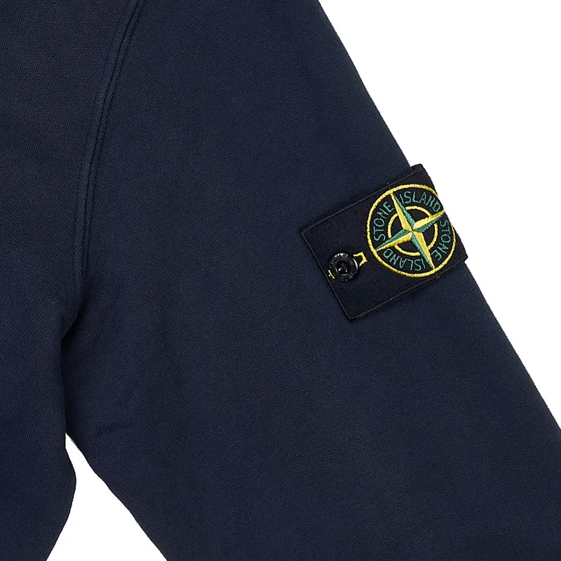 STONE ISLAND  |Street Style Long Sleeves Plain Cotton Logo Hoodies