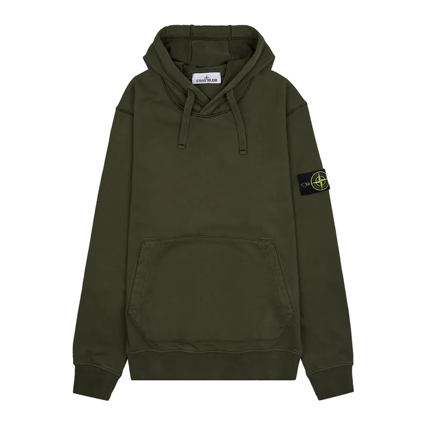 STONE ISLAND  |Unisex Street Style Long Sleeves Logo Hoodies