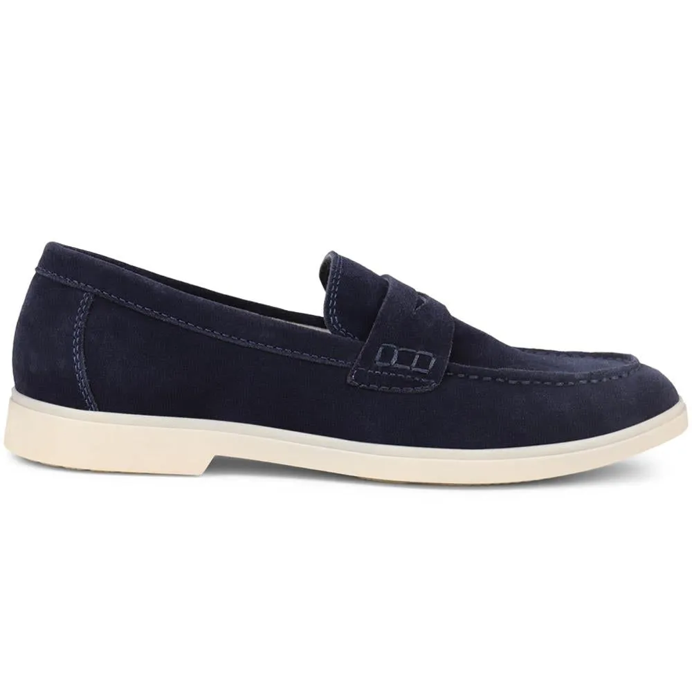 Suede Slip-On Loafers - JFOOT39007 / 325 149