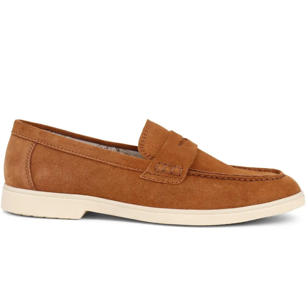 Suede Slip-On Loafers - JFOOT39007 / 325 149