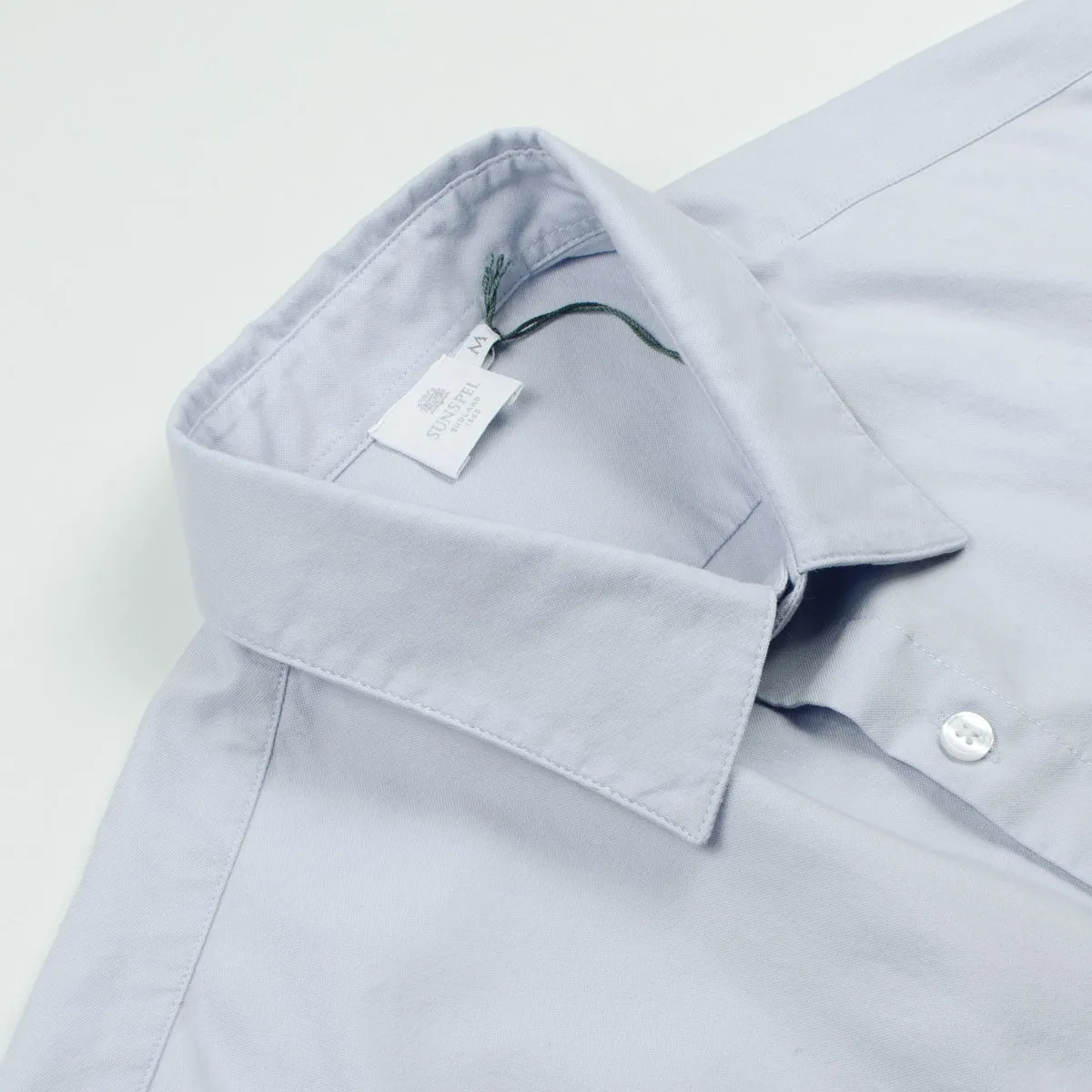 Sunspel - Oxford Shirt - Grey Dawn