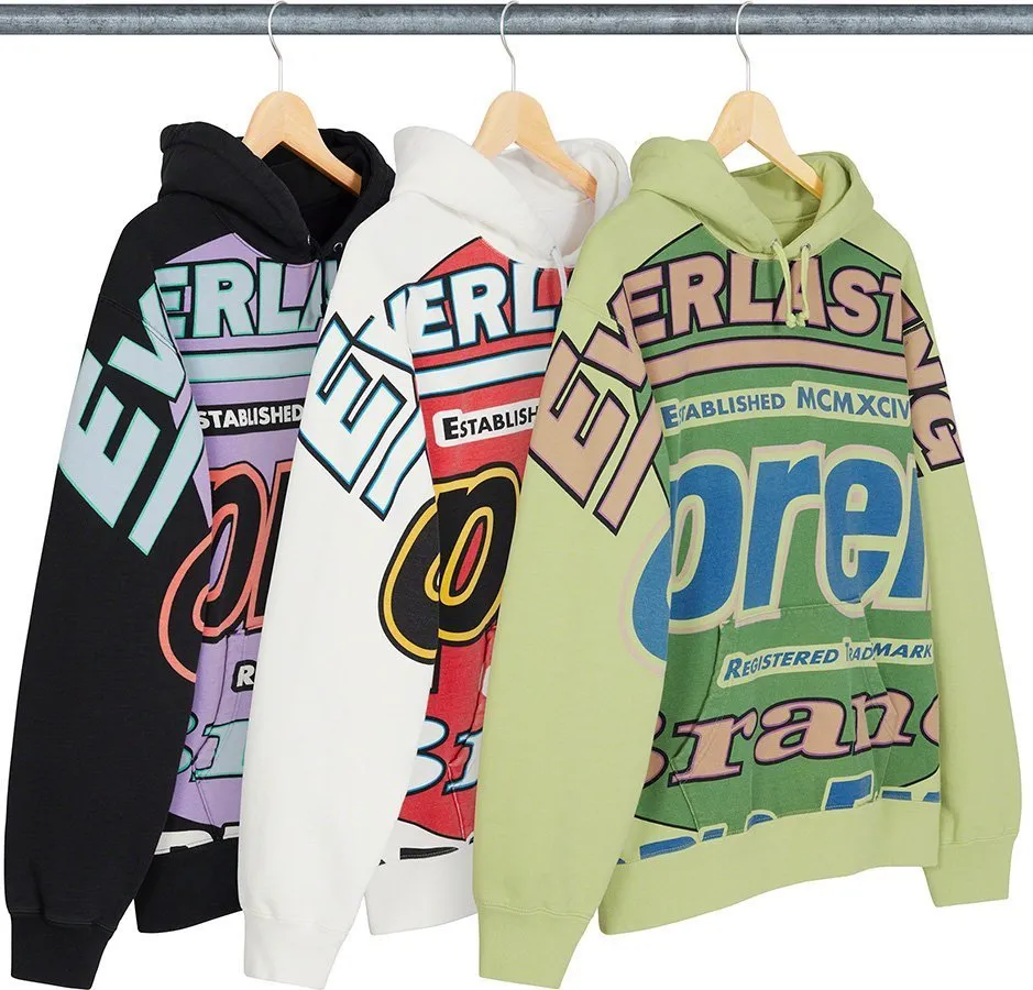 Supreme  |Unisex Street Style Skater Style Hoodies