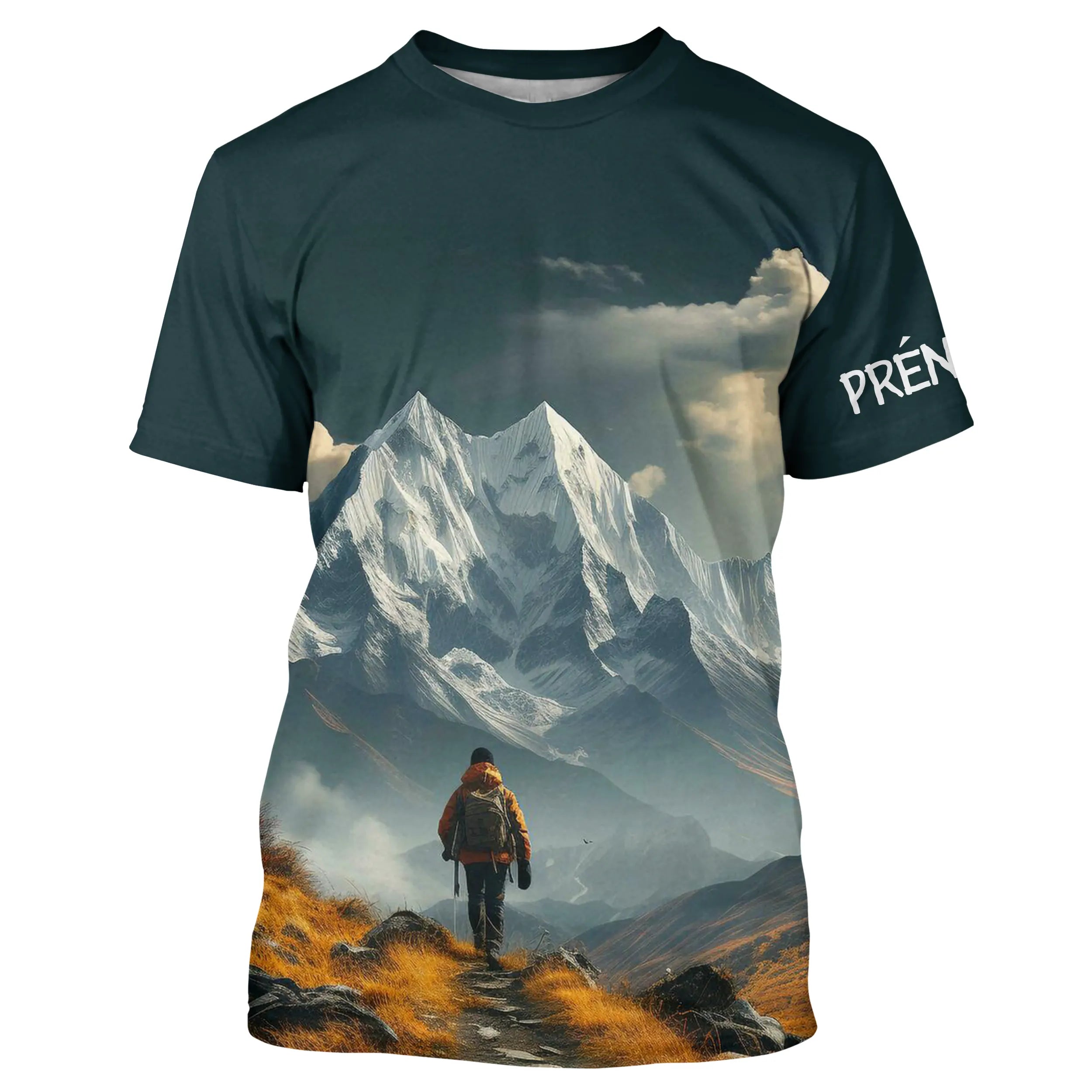 T-Shirt Randonneur Alpin - Immersion Nature & Montagne - dition Explorateur - CT21022436