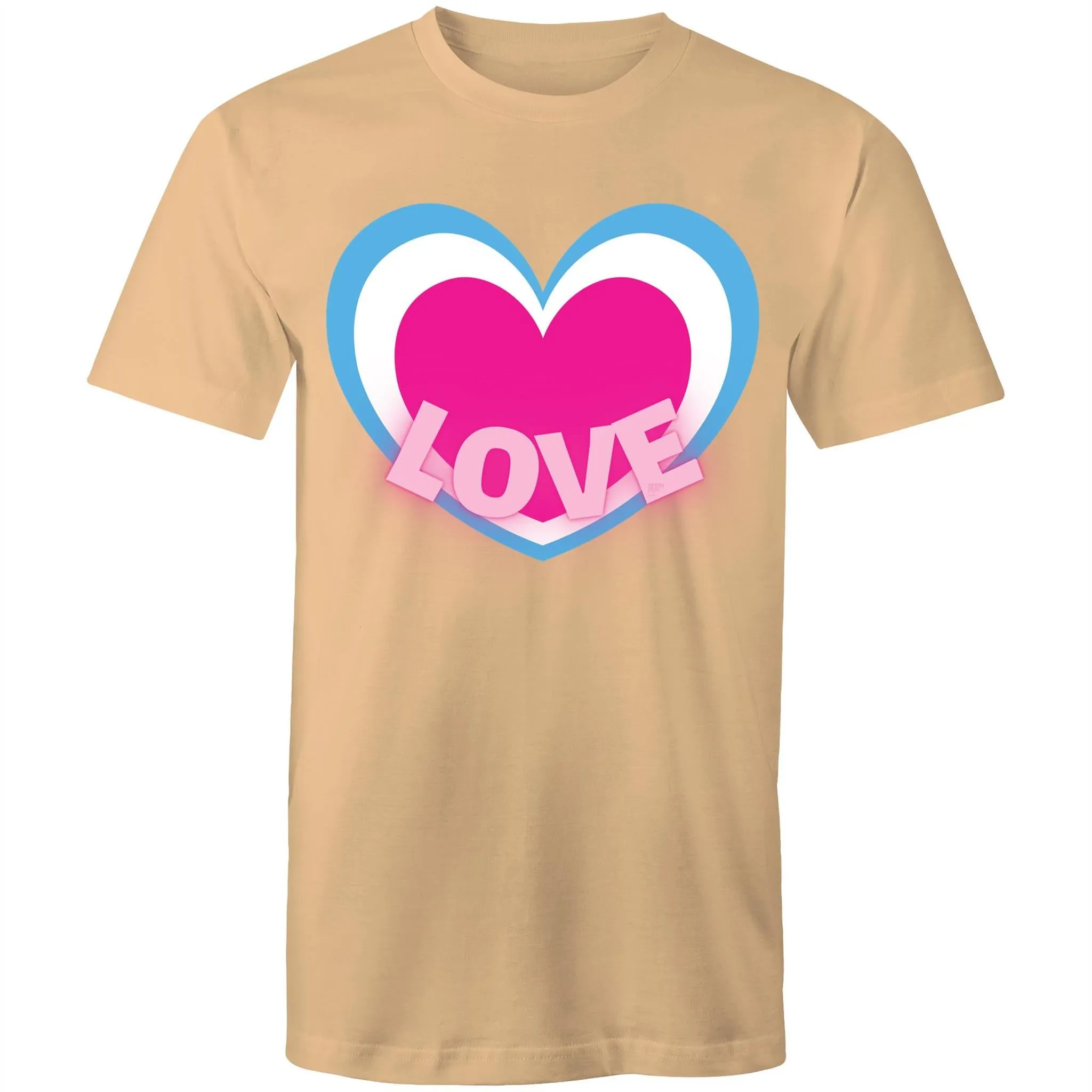 Trans Pride Australia Love T-Shirt Unisex (T015)