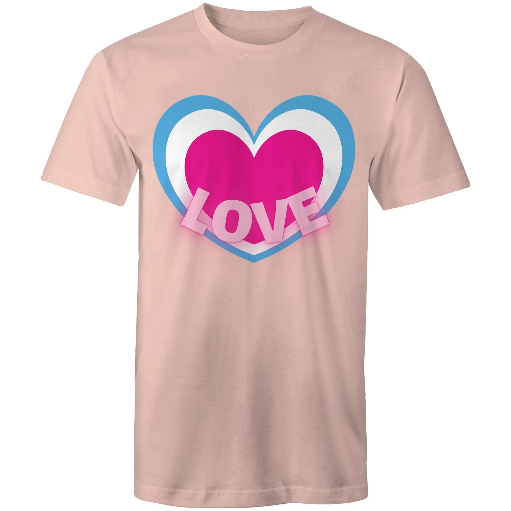 Trans Pride Australia Love T-Shirt Unisex (T015)