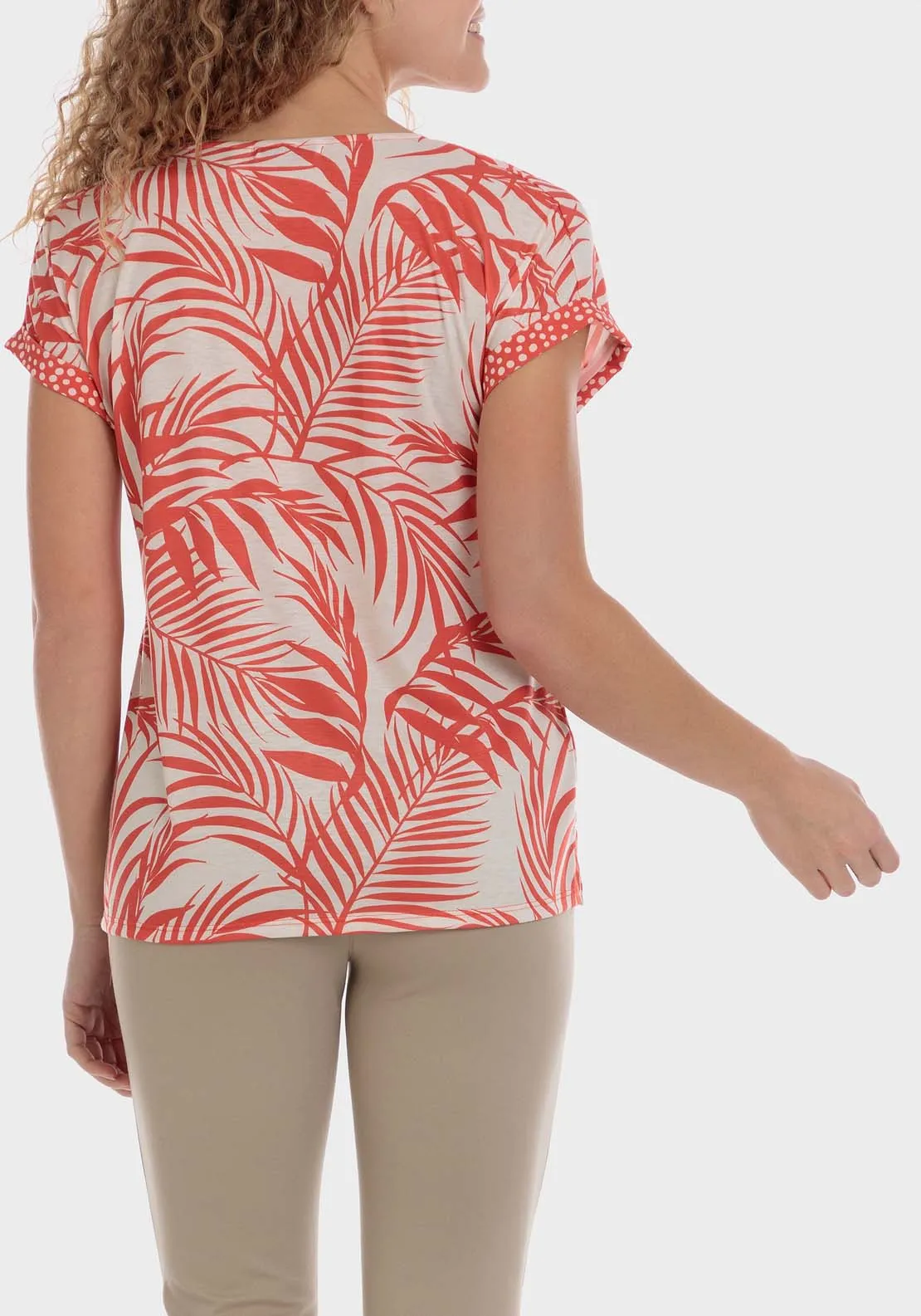 Tropical Print T-Shirt