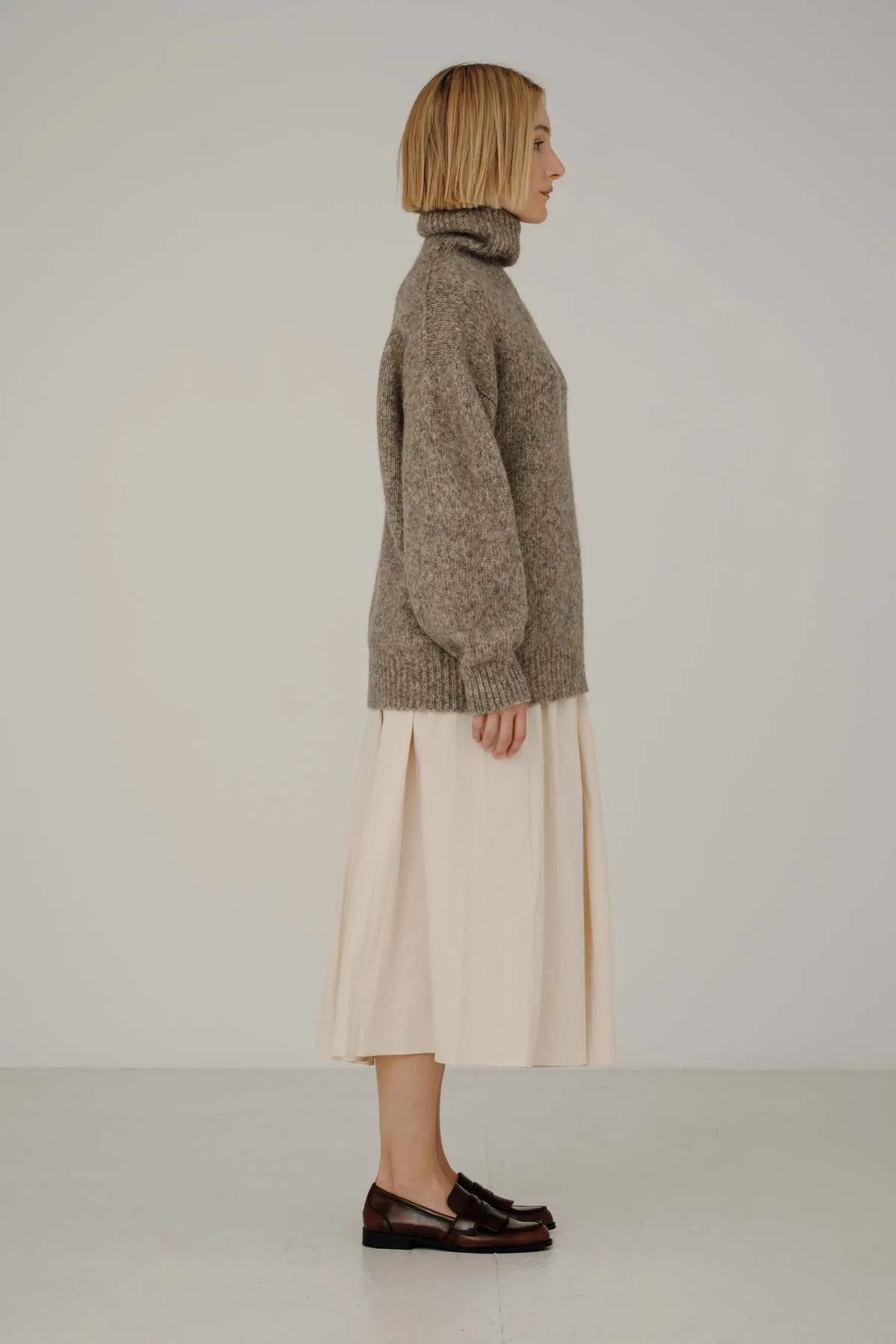 Uma Rollneck Sweater - Oat