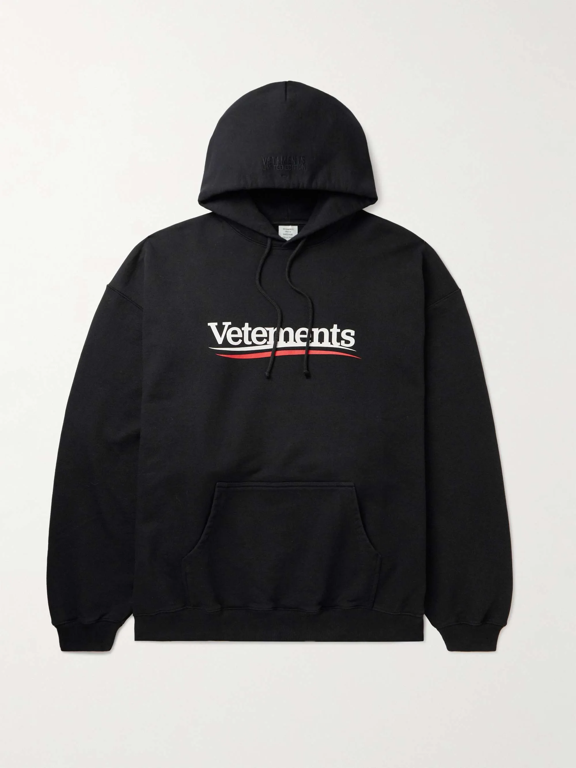 VETEMENTS  |Unisex Street Style Long Sleeves Plain Cotton Logo Hoodies