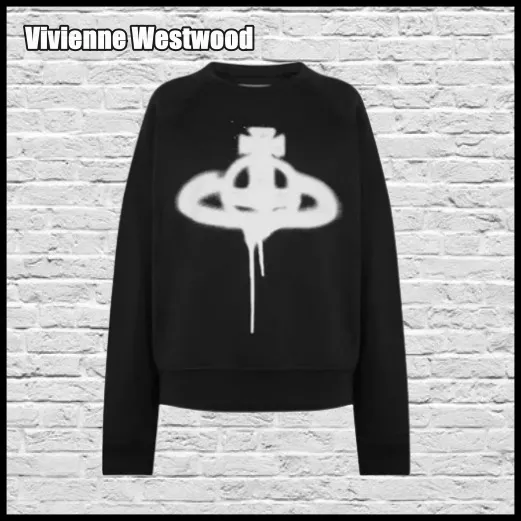 Vivienne Westwood  |Street Style Logo Hoodies & Sweatshirts