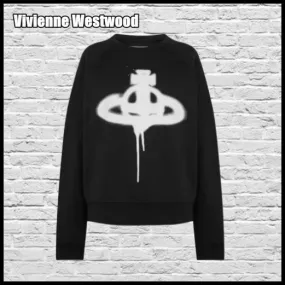 Vivienne Westwood  |Street Style Logo Hoodies & Sweatshirts