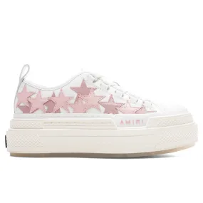 Women's Platform Stars Court Low - Pink