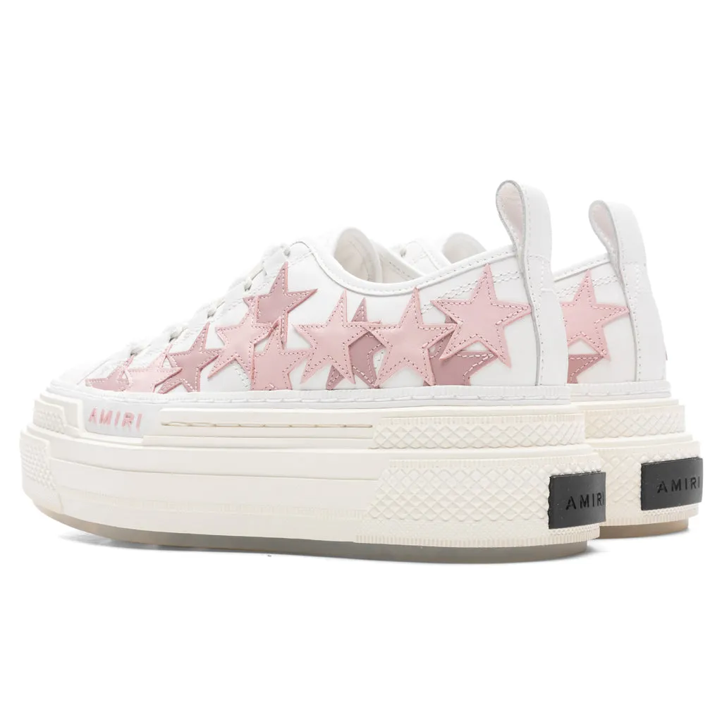 Women's Platform Stars Court Low - Pink