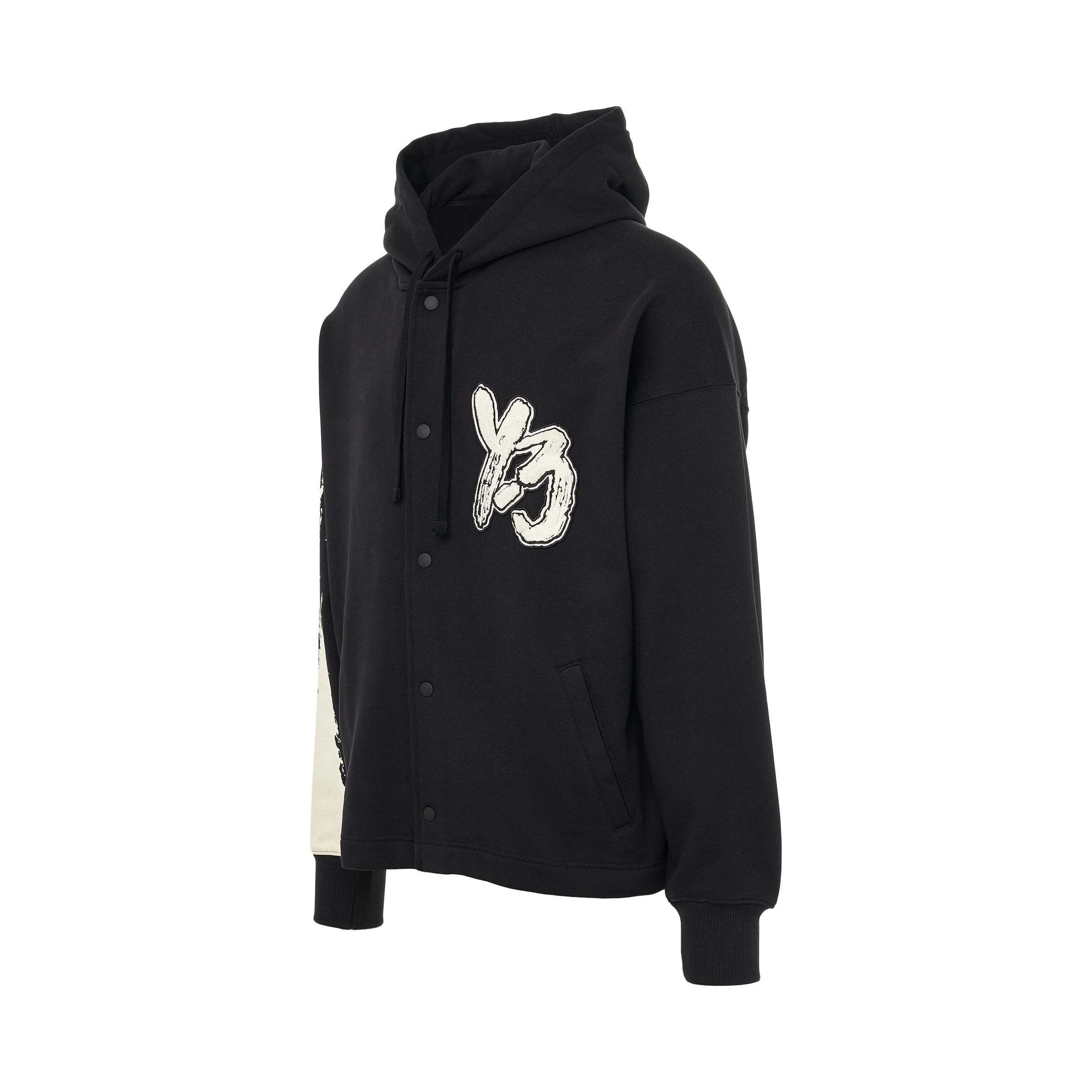 Y-3  |Unisex Long Sleeves Plain Cotton Logo Designers Hoodies