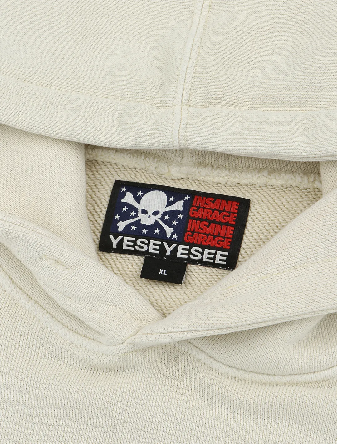 YESEYESEE  |[YESEYESEE]★X Insane Garage Pigment Patched Hoodie