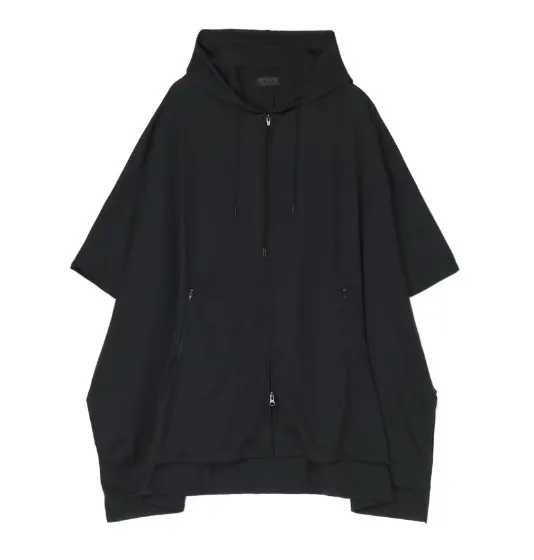 Yohji Yamamoto  |Unisex Street Style Cropped Plain Designers Hoodies