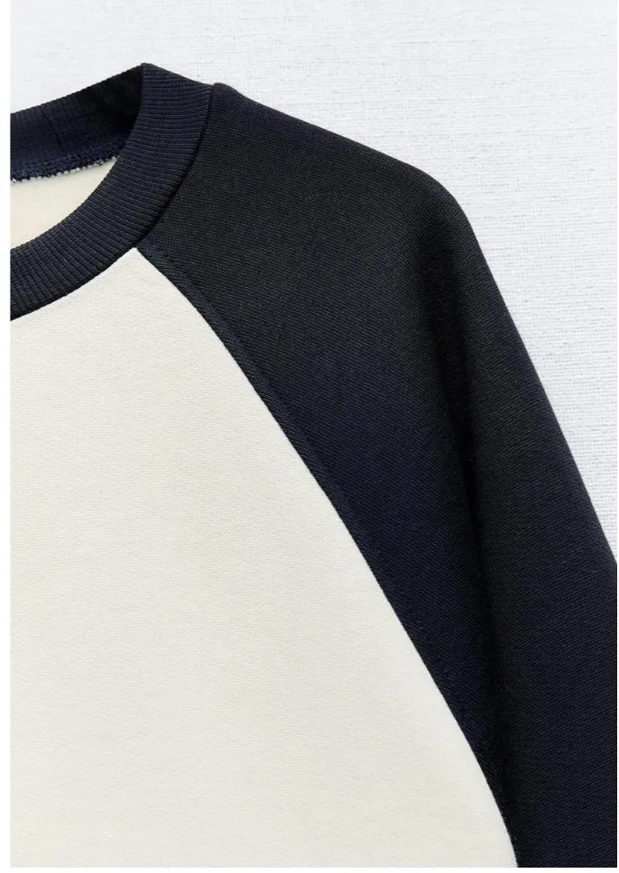 ZARA  |Long Sleeves Plain Cotton Logo Hoodies & Sweatshirts