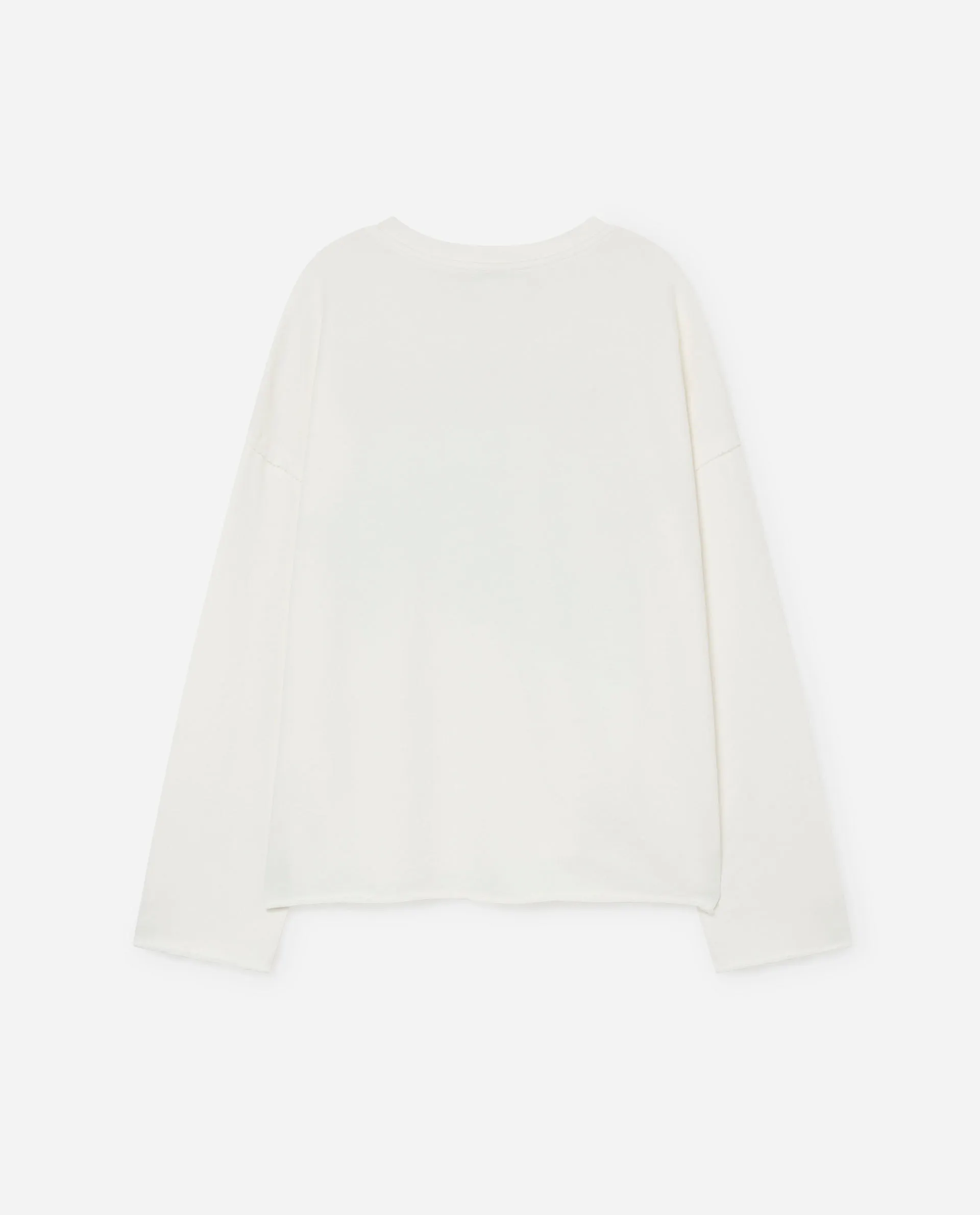 ZARA  |U-Neck Collaboration Long Sleeves Cotton