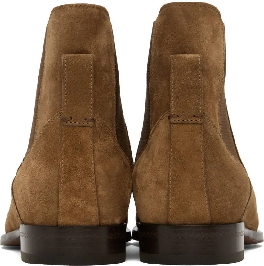 ZEGNA Brown Blake Chelsea Boots