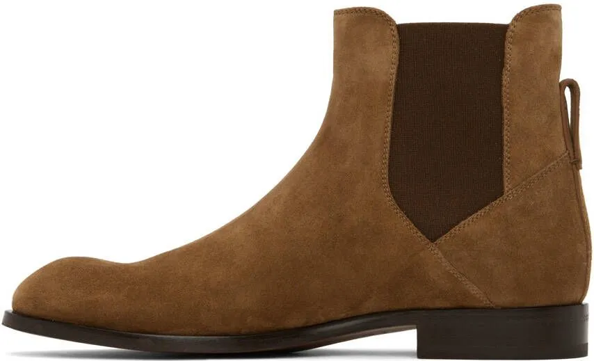 ZEGNA Brown Blake Chelsea Boots