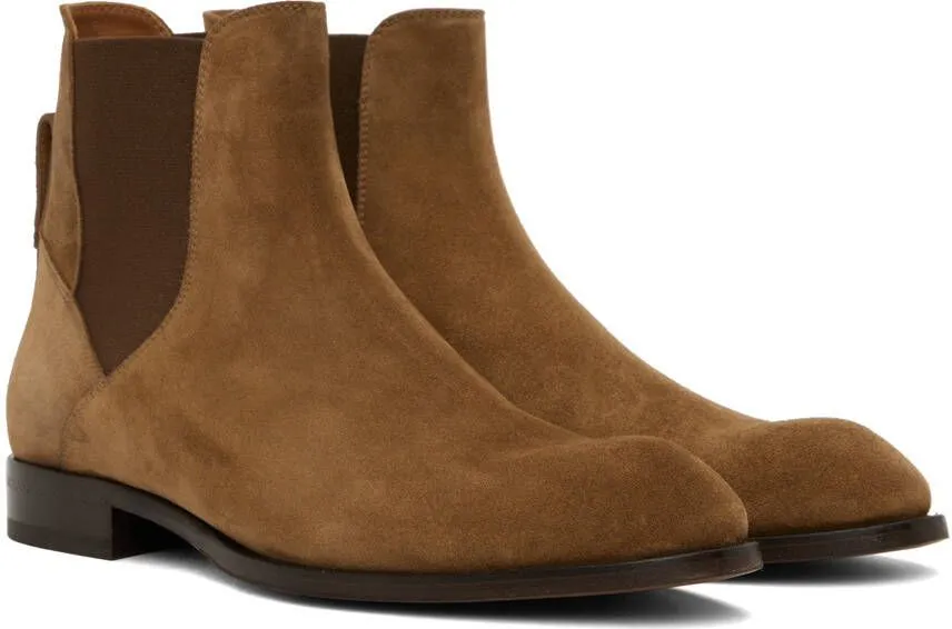 ZEGNA Brown Blake Chelsea Boots