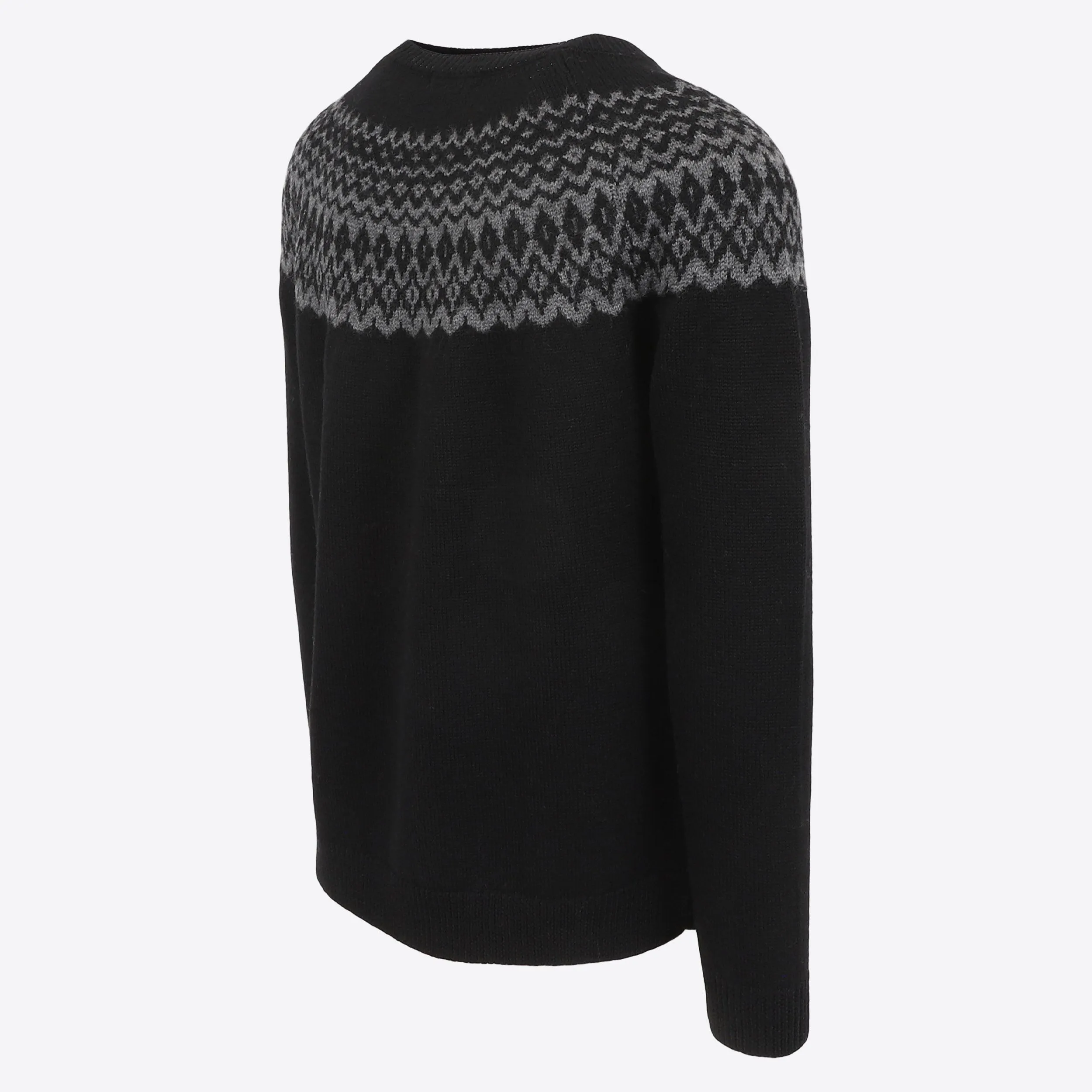 Ástmar merino mens Nordic knit sweater