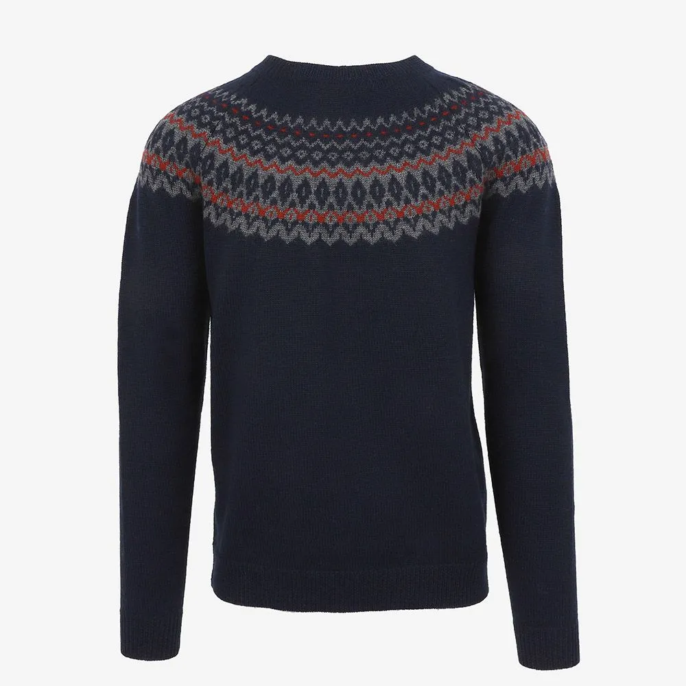 Ástmar merino mens Nordic knit sweater